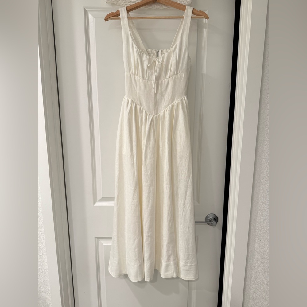 NWOT Reformation Balia Linen Dress - Picture 7 of 16